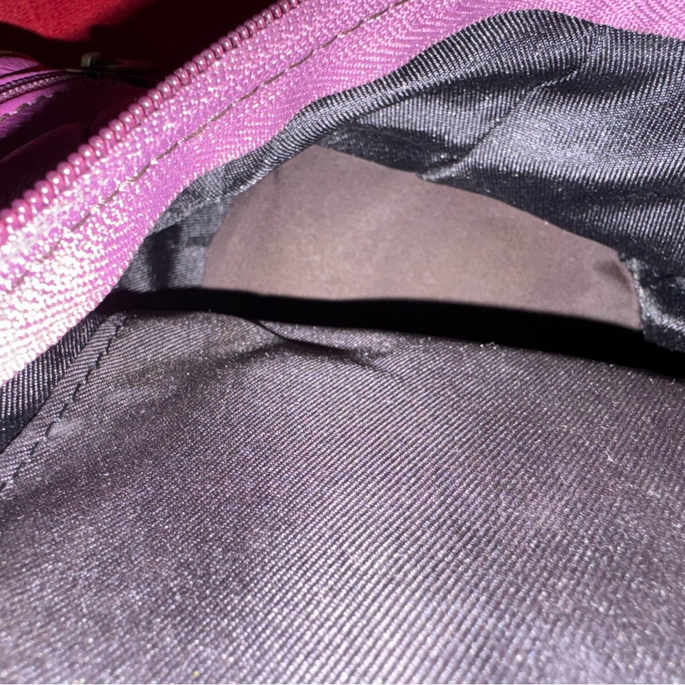 Vera Pelle Fuchsia and Chocolate Backpack - Picture 15 of 15